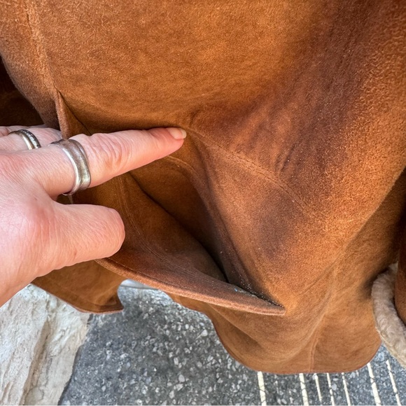 Shearling Coat and Hat - Size 12 - Picture 9 of 16